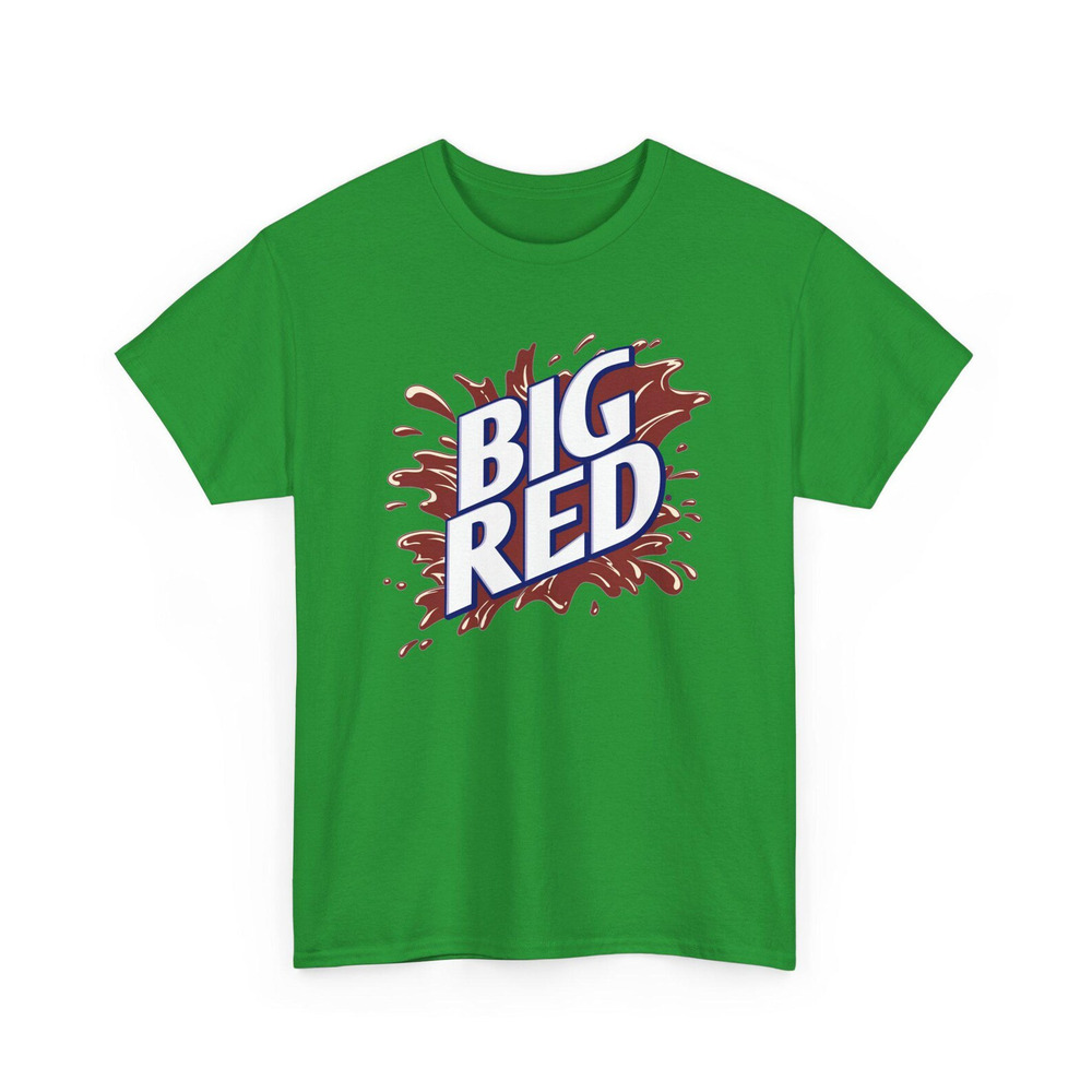 Big Red Soda Pop Logo T Shirt Irish Green